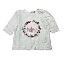 Load image into Gallery viewer, Girls Higgledee, stretchy long sleeve top, rabbit, GUC, size 00,  