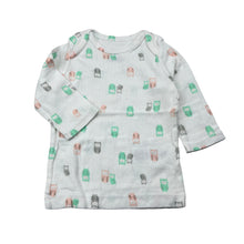 Load image into Gallery viewer, Girls Carters, cotton long sleeve top,owls, GUC, size 000,  