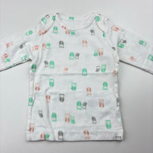 Load image into Gallery viewer, Girls Carters, cotton long sleeve top,owls, GUC, size 000,  