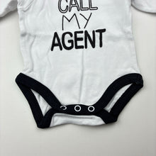 Load image into Gallery viewer, Unisex Baby Berry, cotton bodysuit / romper, GUC, size 0000,  