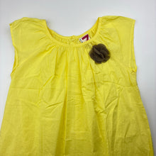 Load image into Gallery viewer, Girls Cotton On, yellow lightweight cotton casual dress, EUC, size 7, L: 67cm