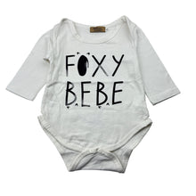 Load image into Gallery viewer, Girls Catpapa, stretchy bodysuit / romper, fox, GUC, size 1,  