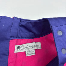 Load image into Gallery viewer, Girls Patch Princess, lined pink &amp; purple spot party dress, FUC, size 2, L: 47cm