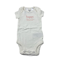 Load image into Gallery viewer, Girls Carters, soft cotton bodysuit / romper, EUC, size 0000,  