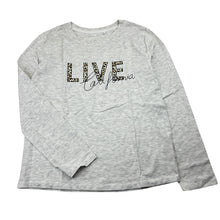 Load image into Gallery viewer, Girls Target, organic cotton blend long sleeve top, GUC, size 9,  