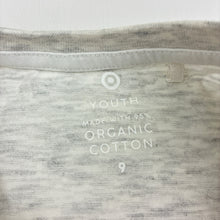 Load image into Gallery viewer, Girls Target, organic cotton blend long sleeve top, GUC, size 9,  