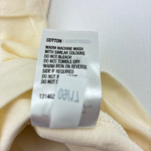Load image into Gallery viewer, Girls H&amp;T, cream cotton top,avocado, NEW, size 1,  