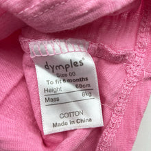 Load image into Gallery viewer, Girls Dymples, pink cotton long sleeve top,birds, GUC, size 00,  