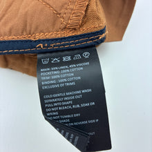 Load image into Gallery viewer, Boys Bardot Junior, tan linen / viscose shorts, adjustable, EUC, size 000,  