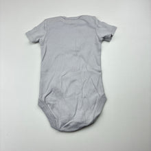 Load image into Gallery viewer, Boys Pekkle, grey cotton bodysuit / romper, surf, GUC, size 00,  