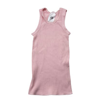 Load image into Gallery viewer, Girls Target, pink ribbed cotton singlet top, GUC, size 0000,  