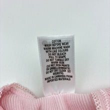 Load image into Gallery viewer, Girls Target, pink ribbed cotton singlet top, GUC, size 0000,  