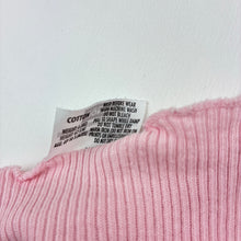 Load image into Gallery viewer, Girls Bonds, pink ribbed cotton singlet top, FUC, size 000,  