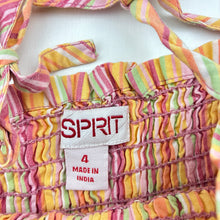 Load image into Gallery viewer, Girls Esprit, colourful cotton summer top, GUC, size 4,  