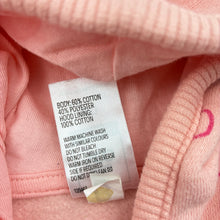 Load image into Gallery viewer, Girls Kids &amp; Co, pink fleece lined zip hoodie sweater, EUC, size 00,  