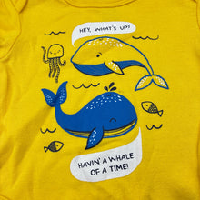 Load image into Gallery viewer, Boys Dymples, yellow cotton bodysuit / romper, FUC, size 000,  