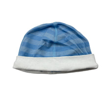 Load image into Gallery viewer, Boys Higgledee, blue cotton hat / beanie, GUC, size 00,  