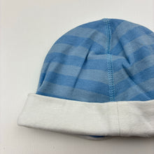 Load image into Gallery viewer, Boys Higgledee, blue cotton hat / beanie, GUC, size 00,  