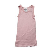 Load image into Gallery viewer, Girls Target, pink ribbed cotton singlet top, GUC, size 000,  