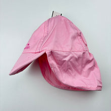 Load image into Gallery viewer, Girls B&amp;L, pink cotton legionnaires hat, cat, NEW, size 1-2,  