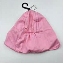 Load image into Gallery viewer, Girls B&amp;L, pink cotton legionnaires hat, cat, NEW, size 1-2,  