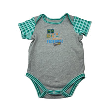 Load image into Gallery viewer, Boys Woolies Babes, soft cotton bodysuit / romper, GUC, size 00,  