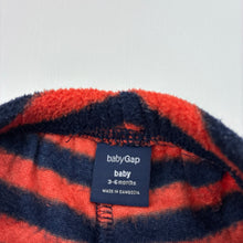 Load image into Gallery viewer, Boys Gap, orange &amp; navy fleece pants / bottoms, GUC, size 00,  