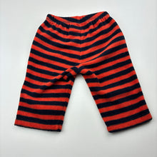 Load image into Gallery viewer, Boys Gap, orange &amp; navy fleece pants / bottoms, GUC, size 00,  