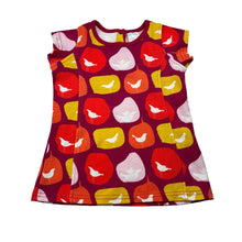 Load image into Gallery viewer, Girls Baby Charlie &amp; Me, colourful casual dress,birds, GUC, size 00, L: 36cm