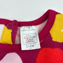 Load image into Gallery viewer, Girls Baby Charlie &amp; Me, colourful casual dress,birds, GUC, size 00, L: 36cm