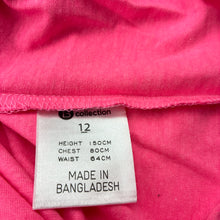 Load image into Gallery viewer, Girls B Collection, soft feel bright pink tee / top, NEW, size 12,  