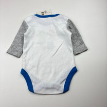 Load image into Gallery viewer, Boys Dymples, soft cotton bodysuit / romper, monsters, NEW, size 000,  