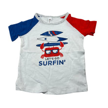 Load image into Gallery viewer, Boys Dymples, lightweight cotton t-shirt / top, crab, EUC, size 0,  