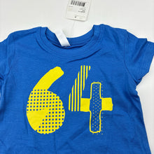 Load image into Gallery viewer, Boys Dymples, blue cotton t-shirt / top, NEW, size 0,  