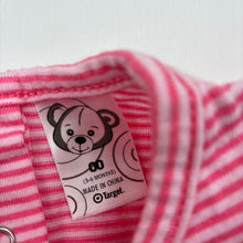Load image into Gallery viewer, Girls Target, pink stripe cotton long sleeve top, GUC, size 00,  