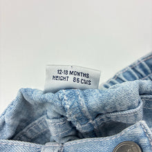 Load image into Gallery viewer, Girls Next, blue denim shorts,elasticated, FUC, size 1,  