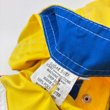 Load image into Gallery viewer, Girls Sugar Surf, yellow lightweight board shorts,W: 30.5cm across, GUC, size 10,  