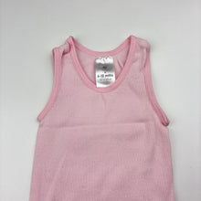Load image into Gallery viewer, Girls Target, pink ribbed cotton singlet top, EUC, size 0,  
