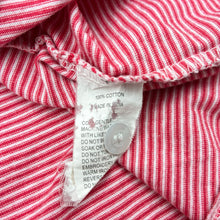 Load image into Gallery viewer, Girls Milkshake, striped cotton summer dress, loose button hole elastic, FUC, size 8, L: 63cm