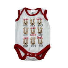 Load image into Gallery viewer, Unisex Baby Berry, Christmas singletsuit / romper, reindeer, FUC, size 00,  