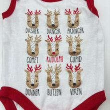 Load image into Gallery viewer, Unisex Baby Berry, Christmas singletsuit / romper, reindeer, FUC, size 00,  