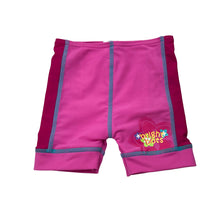 Load image into Gallery viewer, Girls BRIGHT BOTS, pink swim shorts, EUC, size 000,  