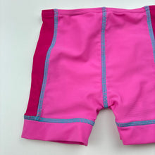 Load image into Gallery viewer, Girls BRIGHT BOTS, pink swim shorts, EUC, size 000,  