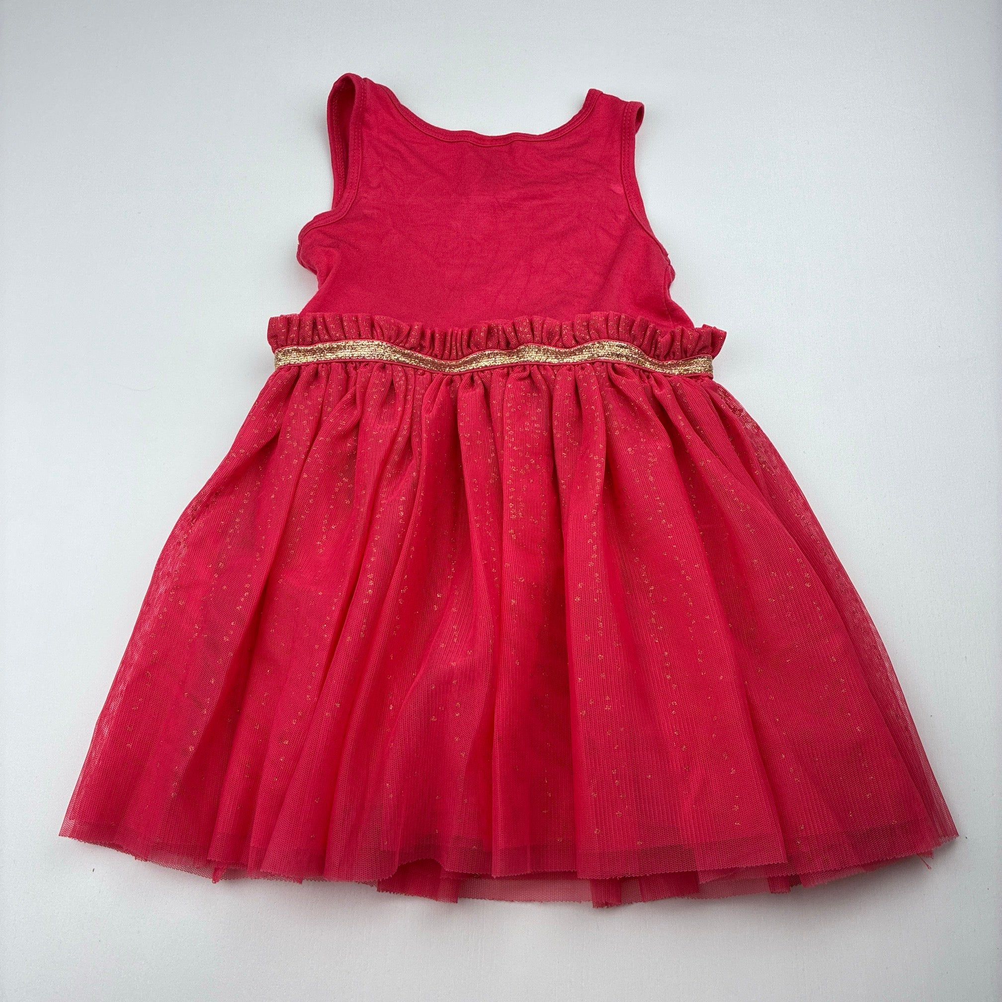Target, tulle & sequin party dress, GUC, size 1, L: 45cm   DaisyChainClothing