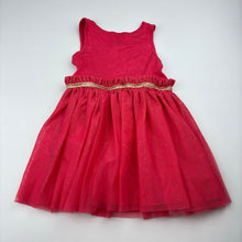 Load image into Gallery viewer, Girls Target, tulle &amp; sequin party dress, GUC, size 1, L: 45cm