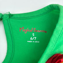 Load image into Gallery viewer, Girls Magical Season, Christmas dress, EUC, size 6-7, L: 65cm