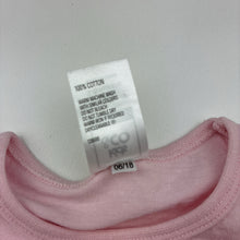 Load image into Gallery viewer, Girls Kids &amp; Co, pink cotton tee / top, FUC, size 00,  