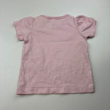 Load image into Gallery viewer, Girls Kids &amp; Co, pink cotton tee / top, FUC, size 00,  