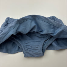 Load image into Gallery viewer, Girls Tiny Little Wonders, blue skirt, built-in shorts, elasticated, FUC, size 1,  