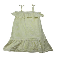 Load image into Gallery viewer, Girls H&amp;T, striped cotton summer dress, GUC, size 3, L: 52cm